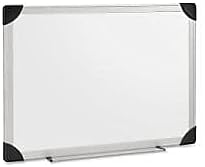 Lorell 55651 Dry-Erase Board, 3'x2', Aluminum Frame/White