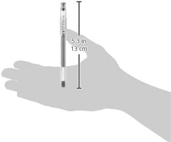 PILOT G-Tec-C Gel Ink Rolling Ball Pens, Micro Fine Point (0.3mm), Black Ink, 12-Pack (35488)