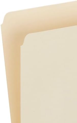 Staples File Folder, Letter Size, Straight‑Cut Tab, Manila, Durable Paper Stock, 200/Carton