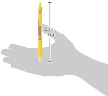 Zebra Sarasa Clip Pen 0.5, Yellow (JJ15-Y)