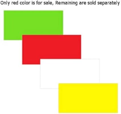 Monarch 1130 One Line Labels in Red - Pack of 10 Rolls Per Sleeve