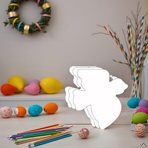 SHAPES ETC. 31 Pcs Peace Dove Small Single Color Creative Cut-Outs, White, 3in Sunday School Vacation Bible School Crafts Religious Craft Projects Easter Decorations Kids VBS Craft Projects USA Made