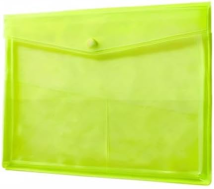 King Jim CH5366T Bag-in-Bag Cheer Bag, A4, Yellow