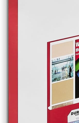 Staples 2-Pocket Laminated Presentation Folders, Red – Durable School & Office Folders, 10-Pack