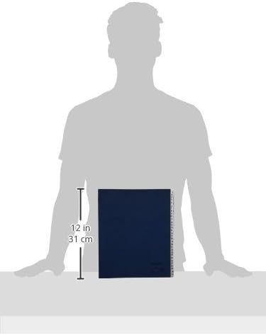 Pendaflex Expanding Desk File, Laminated Daily and Monthly Tabs, Letter Size, Navy, Each (DDF5-OX)