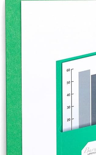 Staples 10% Recycled Smooth 2‑Pocket Paper Presentation Folders with Fasteners, Letter Size Project Folders for Office & School, Green, 10‑Pack