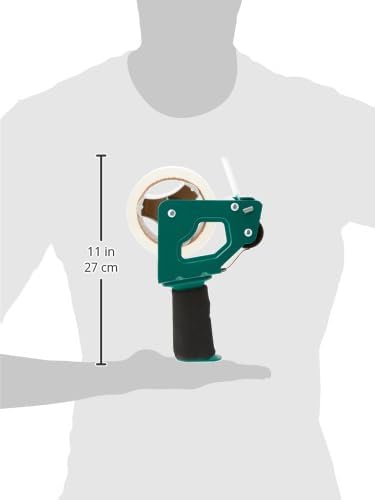 Duck HD Clear Packing Tape Dispenser Heavy Duty Packaging Tape Gun for Packing Boxes,Shipping and Moving - Includes 1 Refill Roll of HD Clear 1.88 in. x 50 Yards - Foam Handle (287398),(Pack of 4)