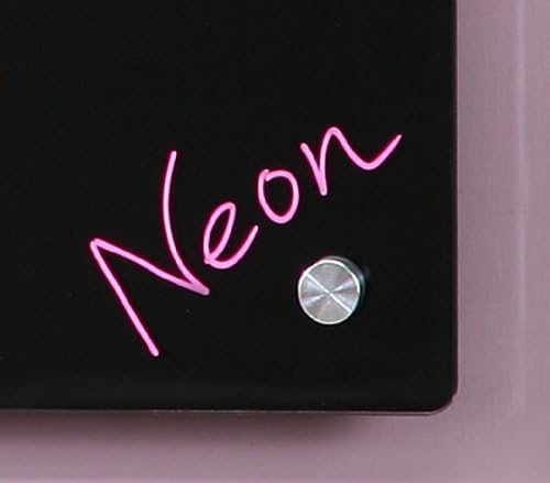 Audio-Visual Direct Magnetic Black Glass Dry-Erase Board Set - 6' x 4' - Includes Magnets, Hardware & Marker Tray