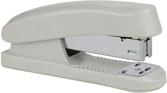KUYWLMKMZZ Desk Stapler Student Stapler Office Desk Stapler Rotatable Nail Plate Binding Machine Practical Office Tool Suitable for Office Document Binding White School Supplies (Color : A)