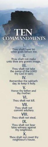 Bookmark - Ten Commandments - Mt. Sinai (Package of 25)