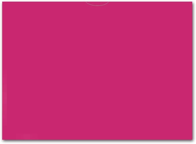 Plain Blank Vehicle Deal Envelopes 9x12 Deal Jackets (100 Shrink Wrapped) (Fuchsia)