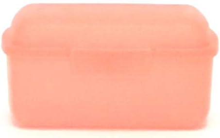 Mintra Home Utility Boxes - 400ml BRIGHT ORANGE - 6 Pack - (4.75inW x 3.25inD x 2.25inH) - great utility box, storage box for crafts and other small items