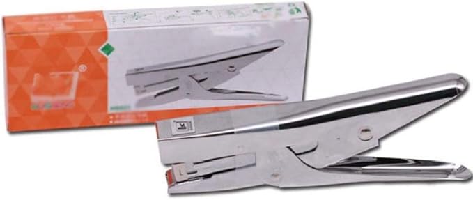 Metal Stapler - Hand Grip Type Labor-Saving Binding Device Stapler (7.5 * 18 * 2.7 Cm)