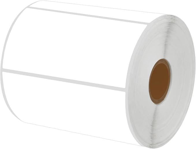NineLeaf 3 Roll (810 Labels/Roll) Compatible for Brother RD-S03U1 RDS03U1 102mm 4'' x 2'' Standard Address White Paper Labels for RJ-3050 RJ-3150 RJ-4030 RJ-4040 TD-4000 TD-4410D TD-4550DNWB Printers