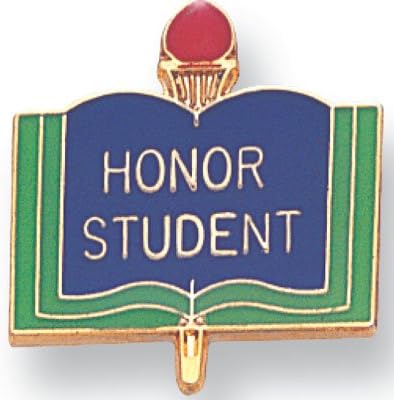 SHOP AWARDS AND GIFTS Academic book Lapel Pins for Student