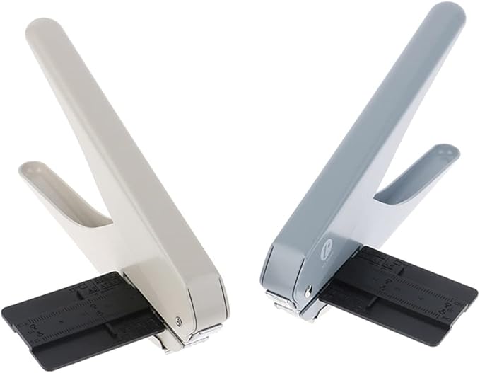 Mushroom Hole Punch for Planner Disc DIY Paper Cutter T-Puncher Craft Machine Office Stationery(D)