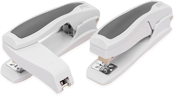 Desk Stapler Stapler Staplers for Desk 360°Rotating Head A3 Paper Binding Graphic Office Binding Machine Suitable for School Office Supplies School Supplies (Color : A)
