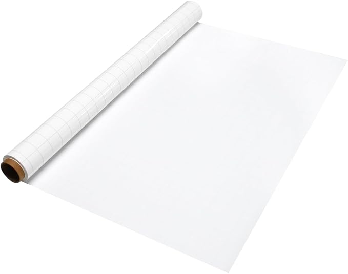 15 Pack Static Dry Erase Sheets, White Board Wallpaper 31.5 x 24 Inch, Line Dry Erase Sticker for Wall