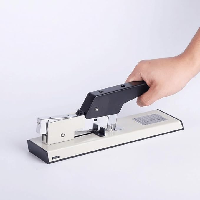 Effortless Heavy-Duty Thickened Stapler for Professional Binding Thickened Leather Stapler for Binding