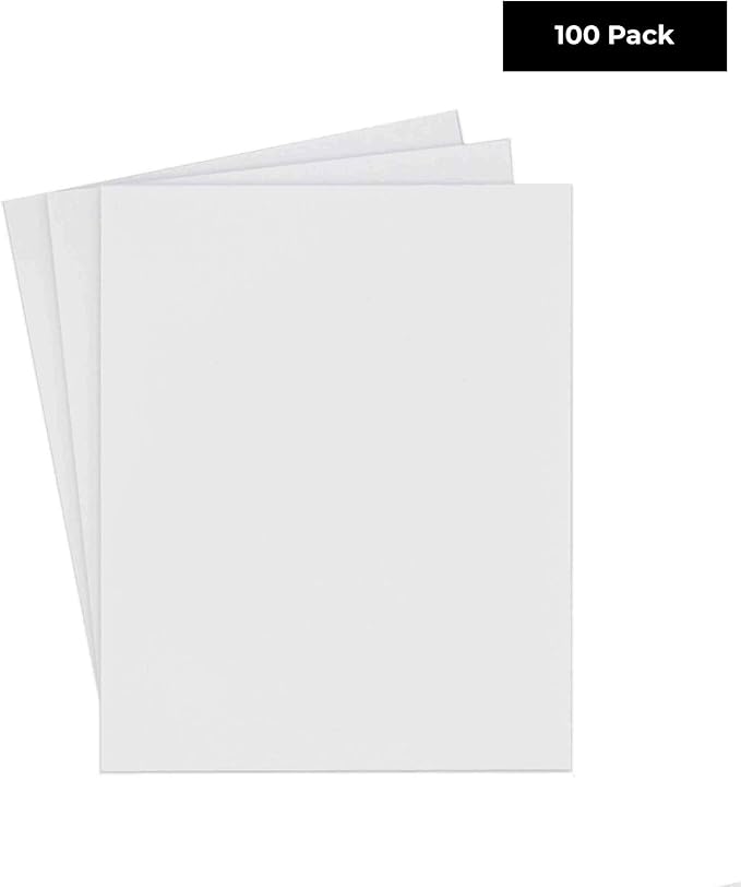 CountryArtHouse 13.5x40 White Foamboards Acid-Free 3/16" White Foam Core for Framing, Presentations, Crafts & More 100 Pack of Foam Boards
