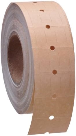 Buff Brown Labels to fit Motex® MX5500 Price Guns 16 Pack (Free Ink roll Included)