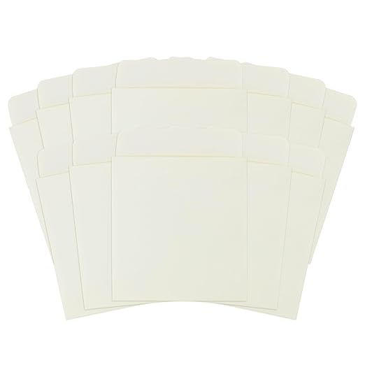 Hygloss Products Manila Library Pockets – Self-Adhesive Pocket Envelopes Made in the USA – 4.5 x 3.5 Inches, 500 Pack