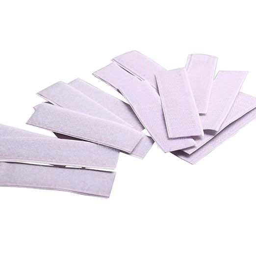Amosfun Table Skirt Adhesive Tape 10 Pcs Back Sticky Dots for Secure Tablecloth Hold Home Office Wall Mounting Strips