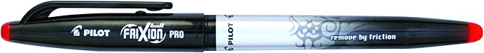Pilot Frixion Erasable Rollerball Pen - Red Box of 12
