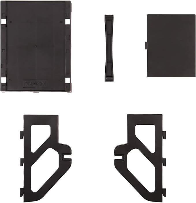 VOTTAN Sticker Label Holder, Easy to Assemble Thermal Label Holder for Rolls and Fan-Fold Labels 4X6‘’