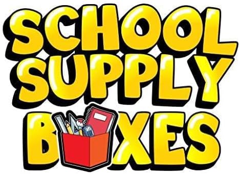 School Supply Boxes | Budget Saver Bundle (1 Box) | Back to School Essentials Kit for Students & Teachers | Includes Spiral Notebook, Crayons, Pens, Pencils, Glue & More