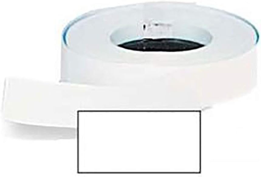 SSWBasics 1-Line White Pricing Labels for Monarch® Model 1110 3/8" H x 3/4" W - 16 Rolls