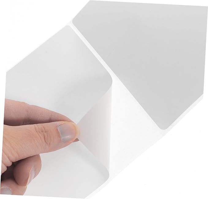 COHEALI 1roll Thermal Labels Self-Adhesive Shipping Stickers for Printers Easy Peel Stick Matte Finish for Inventory and Package Labeling