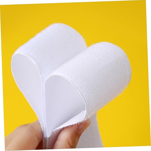 minkissy 2Rolls Hook and Loop Tape for Guitar Effects Pedal Board Strong Adhesive Mounting for Musicians for Secure and Versatile Applications