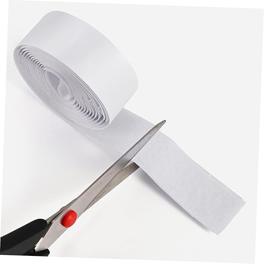 FRCOLOR 2Rolls Guitar Effect Pedal Mounting Tape Durable Hook and Loop Strips for Secure Attachment of Effects Pedals Versatile Sticky Fasteners for Musicians