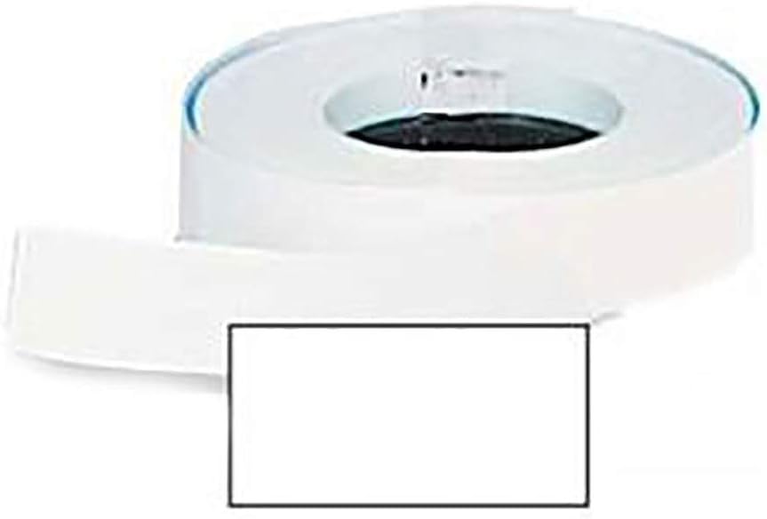 SSWBasics 2-Line White Labels for Monarch® 1136 5/8" H x 3/4" W - 8 Rolls per