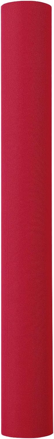 Red Book Cloth Cover, 17x55', Fabric Surface & Paper Backed, Binding Cloth for Books (Red, 17in x 55in)