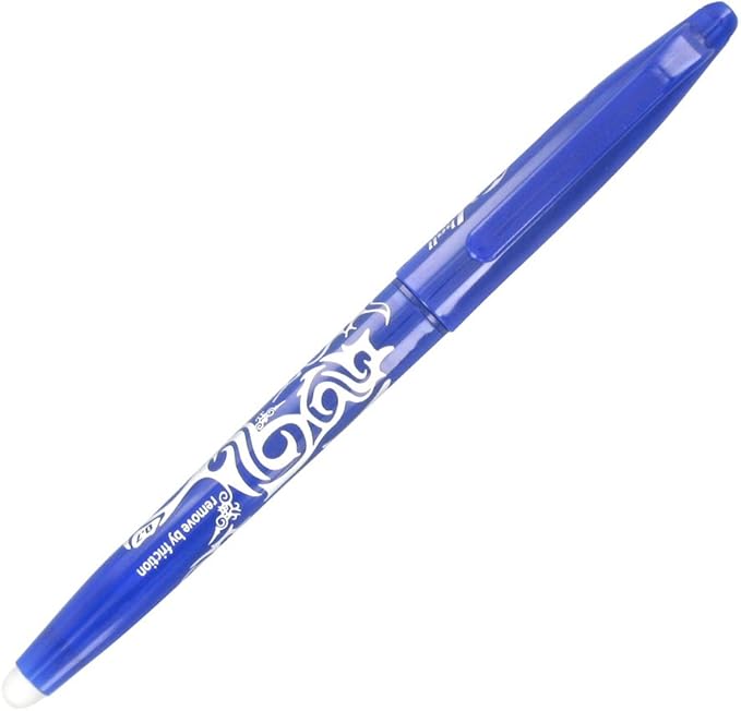 Pilot Frixion Erasable Rollerball Pen - Black 5 Pack