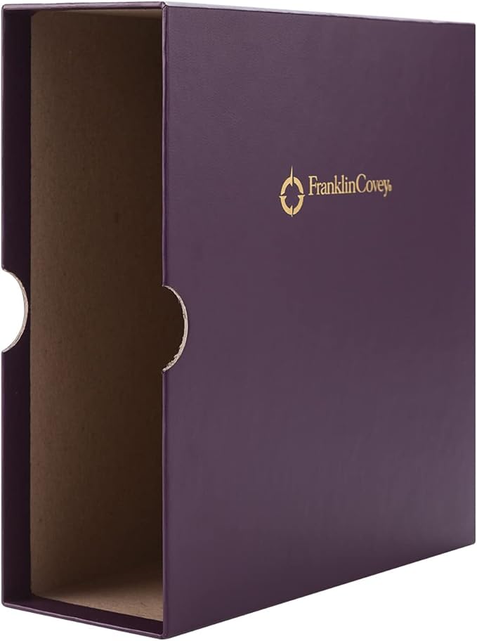 FranklinCovey - Storage Sleeve for FranklinCovey Planners | Protect Past and Future Planner Pages (Classic, Plum)