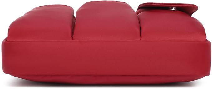 Storage Bag-arge Cosmetic Bag for Women Travel Makeup Bag Zip Up Bag Pure Cotton Canvas Can be Suspended (Burgundy Red)