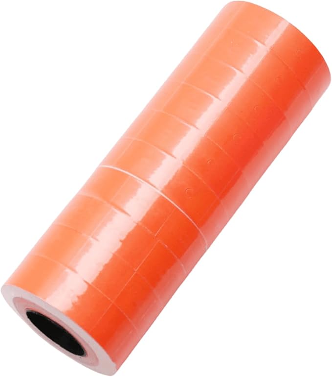 MX-6600 Price Labels | 2 Line White Blank Price and Date Gun Labels with 3 Ink Rolls | 30 Rolls / 15000 Fits MX-6600,MX-6602, YH-689 Guns (Without Gun)