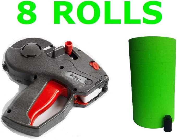 Monarch 1131 Price Gun Including Labels (Green, 1 Sleeve 8 Rolls)