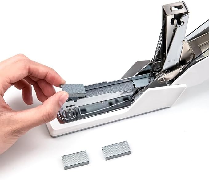 Small Stapler Portable Book Binding Stapling Machine Home Office Stationary Staples(D)