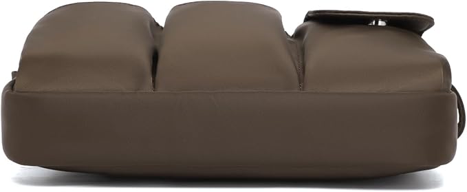 Storage Bag-arge Cosmetic Bag for Women Travel Makeup Bag Zip Up Bag Pure Cotton Canvas Can be Suspended (Brown)
