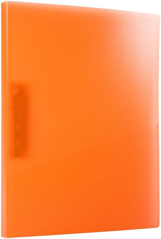 Filexec 6192, Clamp Binder, Frosted, Set of 6, 6 Assorted Colors Blueberry, Strawberry, Grape, Lime, Lemon, Tangerine (50028-6192)