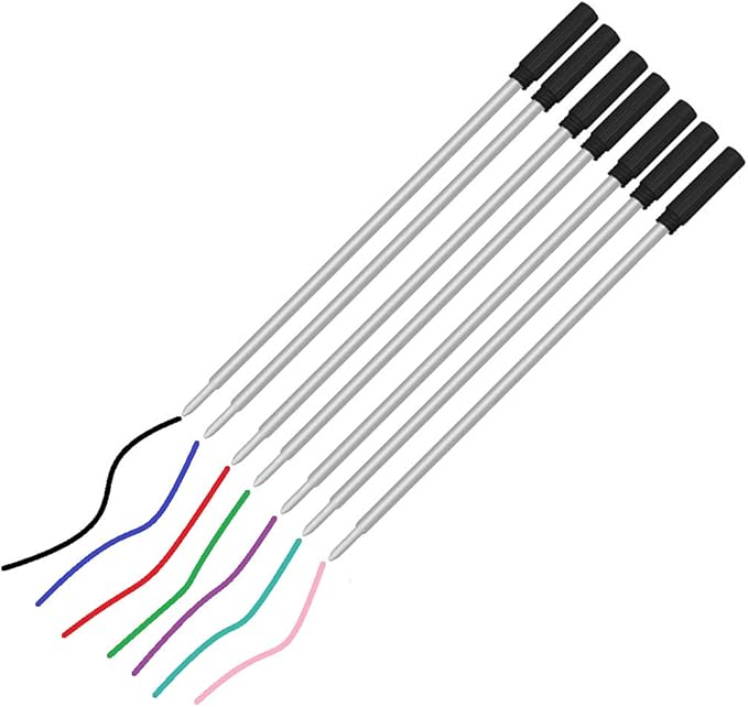 Pen Savings Ballpoint Pen Refills for Cross Pens, Medium Point 1.0mm, Frictionless Flow Smooth Writing, 10 Pack (Blue)