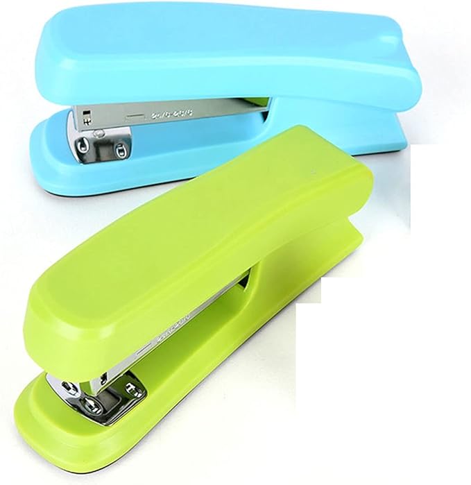 Liudan Stapler Desktop Stapler, the Office Desktop Staplers have 20 Sheet Capacities, Easy Ergonomic Stapler for Desk to Load Office Stapler