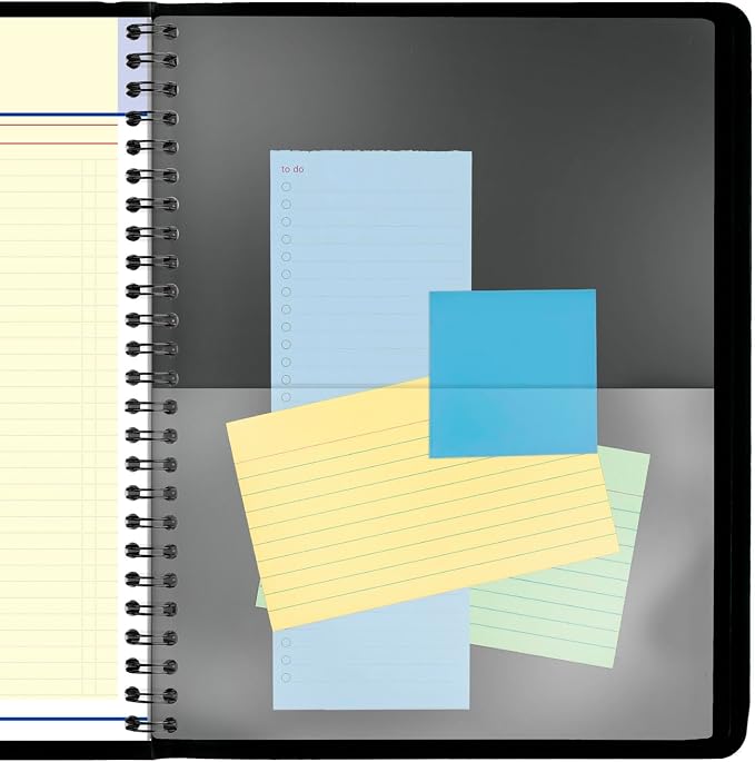AT-A-GLANCE 2025 Planner, Monthly, 7" x 8-3/4", Medium, QuickNotes, Black (76080525)
