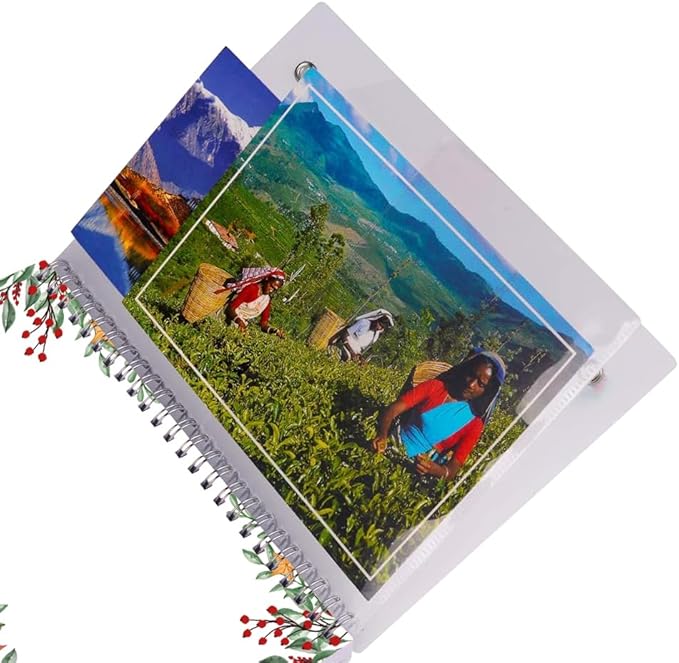 2026 Planner - Weekly & Monthly Planner Runs Jan 2026 to Dec 2026, 6.25" x 8.25", 12 Monthly Tabs, 14 Notes Pages, Inner Pocket, Flexible Cover with Twin-Wire Binding, Planners 2026 (Red, 6.25" x 8.25")