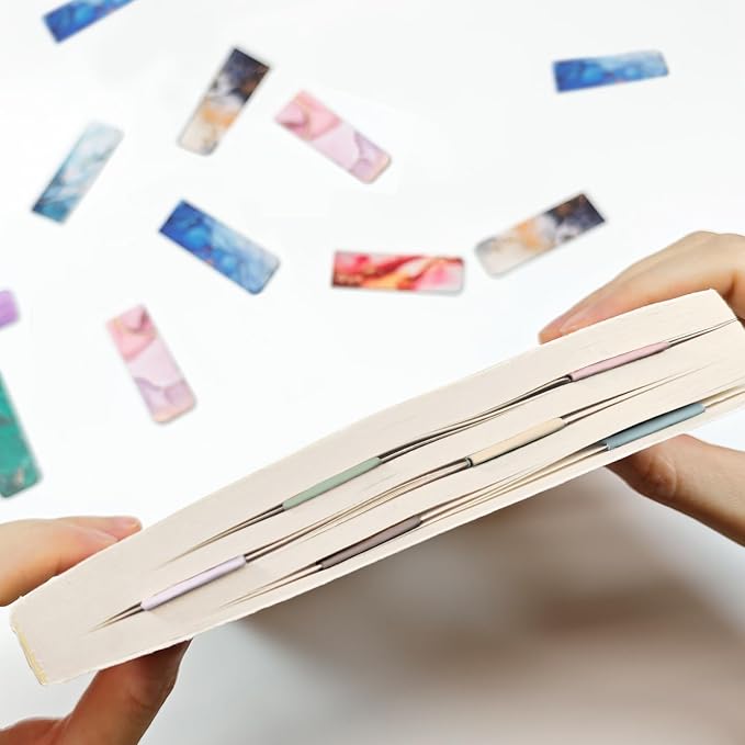 15 Pieces Bookmark, Magnetic Bookmarks for Book Lovers Women Men, Bookmarks Bulk for Reading Lovers, Magnet Bookmark Clips for Teachers Students