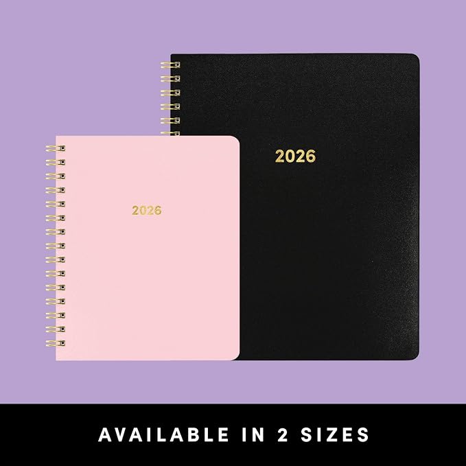 PAPERAGE 2026 Weekly & Monthly Planner, Jan-Dec 2026, 9.2x11.2in, Sage Green